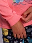 Детская пижама "Пушистый хулиган" длинный рукав