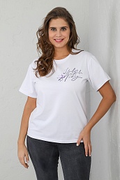 Женская футболка Марта / Белый